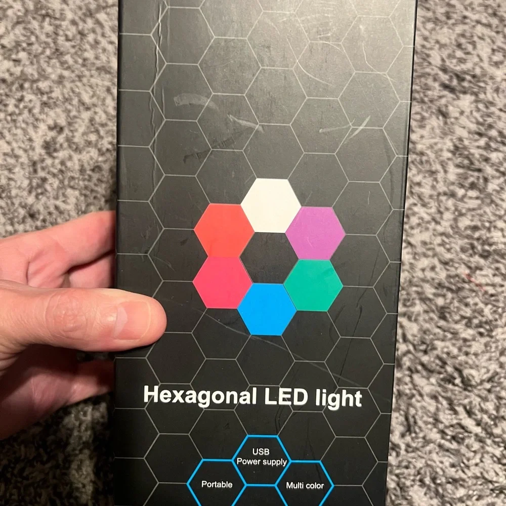 N/A hexagon lights